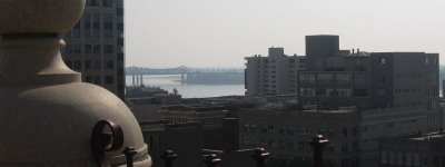 Downtown and River from the Peabody Roof
