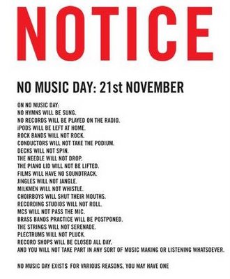 No music day