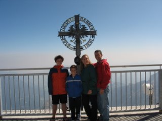 family at the top