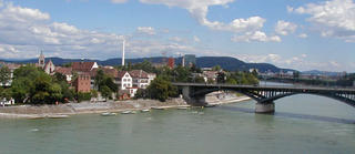 The pretty town of Basel, Switzerland