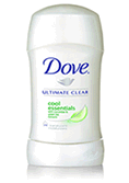 Free Dove Ultimate Clear deodorant