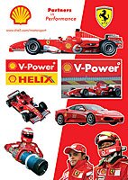 FREE Ferrari stickers!