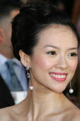 Ziyi Zhang at the Golden Globes