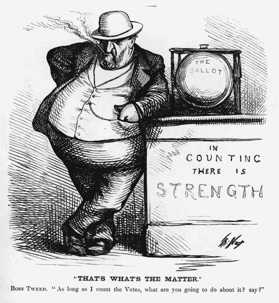 Image result for the gilded age cartoon tammany