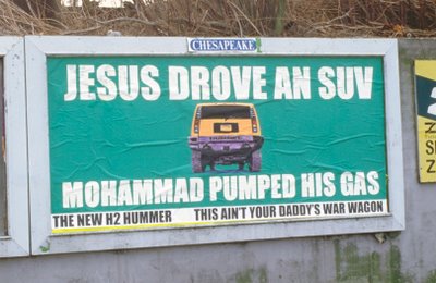 Jesus Drove an SUV :: Mohammad Pumped His Gas