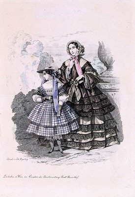 Austrian Theatre Fashion Plate d