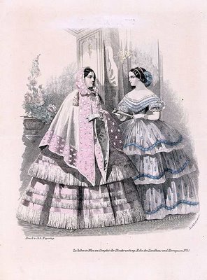 Austrian Theatre Fashion Plate f