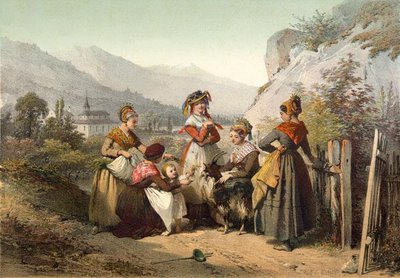 Costume du Bourg-Saint-Maurice et des environs de Thonon