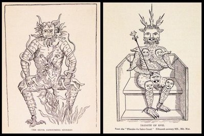 2 images of devils 1904 book