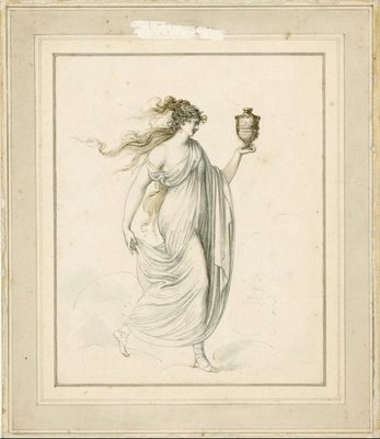 Lady Hamilton as the goddess of health