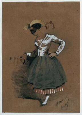 Jeune Fille Masquée