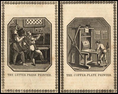 letterpress and copperplate printers
