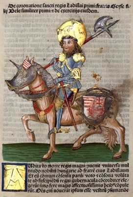 Chronica Hungarorum - Knight on Horseback