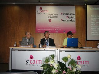 David Parra y Koldo Meso durante su ponencia en la pasada edición del SICARM