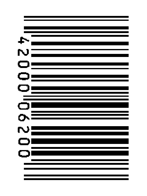 Fake Universal Product Code