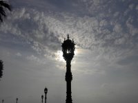Farolas del paseo de Cádiz