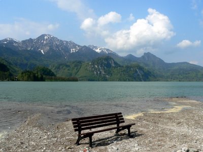 Lake at Kochel am See, Bavaria, Germany