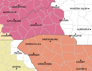 Severe Thunderstorm Watch area