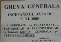 greva gerenerala a sindicatelor din invatamant