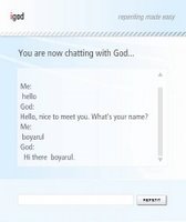 iGod - Chatting With God - repenting made easy