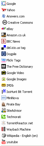 My search engines
