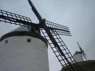 Don Quixote's windmills at Consuegra, Spain