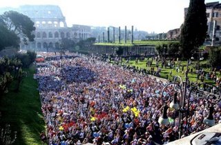 Maratona di Roma, 26 marzo 2006 - Foto da Repubblica.it