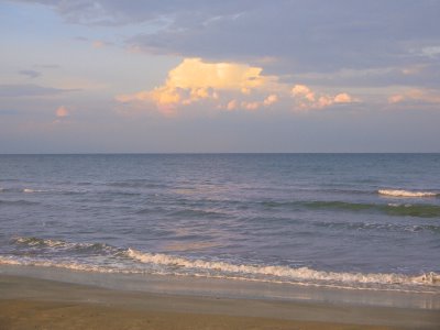 Il mare di Senigallia, settembre 2005