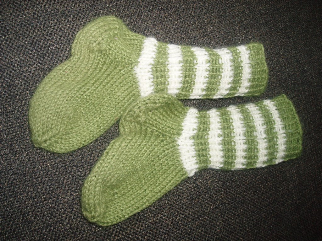 Nye sokker til barna - penelene