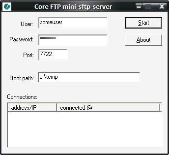 Jameser's Tech Tips: Tip #31: Simple Portable SFTP Server for Windows XP