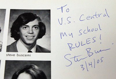 Steve Buscemi, HS Yearbook