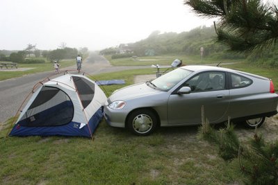 New Tent & Honda Insight