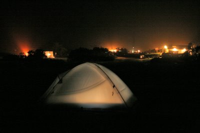 Tent at Night