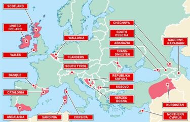 Europe map 2020
