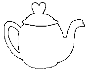 teapot color page