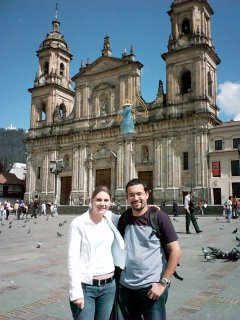 Kerstin and Andres in Bogota