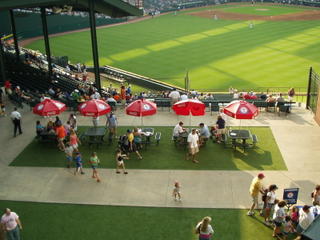 Picnic tables