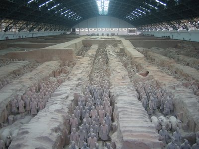 Xian, terracotta army, Pit 1