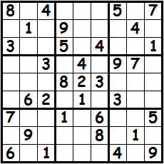 El Rincón Esférico: Sudoku de nivel medio