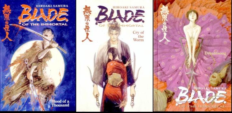 Intentionally Left Blank: Comics : Vagabond, Blade of the Immortal, Samurai  Executioner & Lone Wolf And Cub