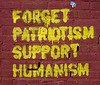 Humanism slogan