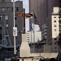 The Cross at Ground Zero in its present location.