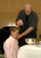 Connor Pearson baptism