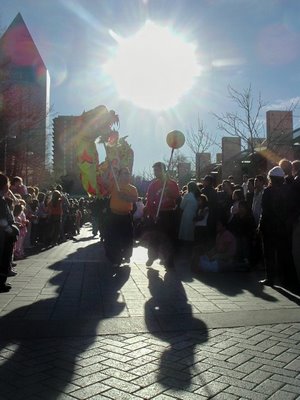 Chinese New Year Parade at Crow Collection of Asian Art, Dallas, TX
