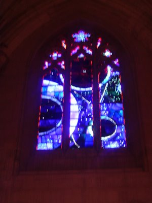 Moon Rock Window, National Cathedral, Washington, DC, August 2004