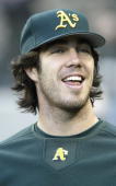 Dan Haren close-up from Getty images