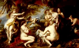 Diana e Calisto - Peter Paul Rubens (1577-1640) Escola Flamenca - Século XVII - Museu do Prado