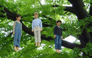 hanging kids