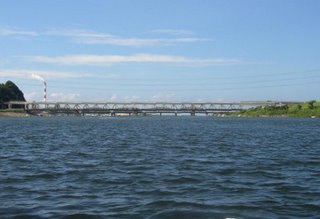 Mouth of the Gonokawa River at Gotsu
