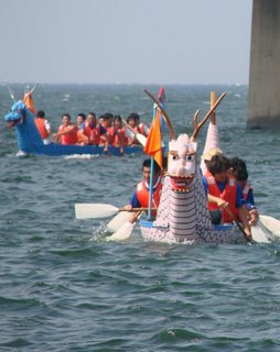 Dragonboat racing